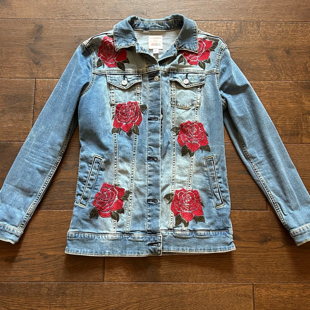 LuLaRoe size small denim jacket